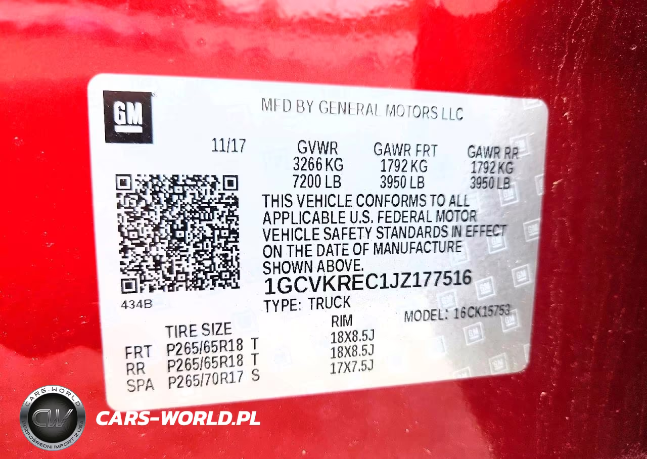 2018 Chevrolet Silverado K1500 Lt VIN:1GCVKREC1JZ177516 - 12
