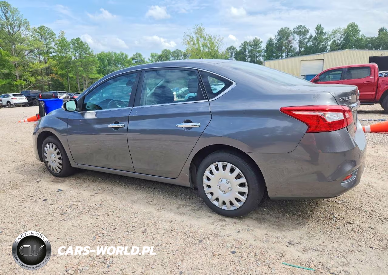 2017 Nissan Sentra Sv VIN:3N1AB7APXHL695897 - 2