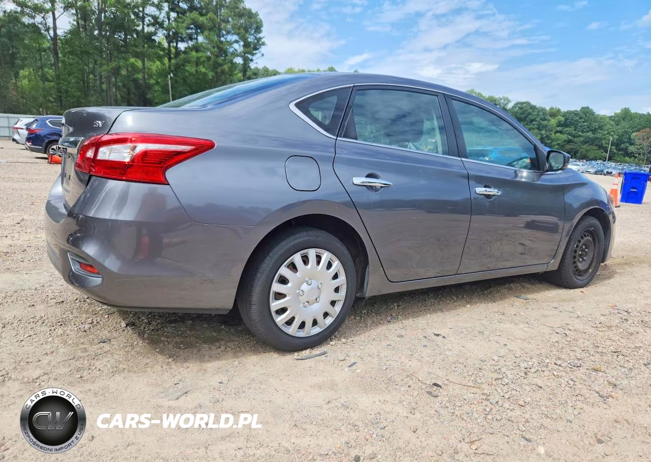 2017 Nissan Sentra Sv VIN:3N1AB7APXHL695897 - 3