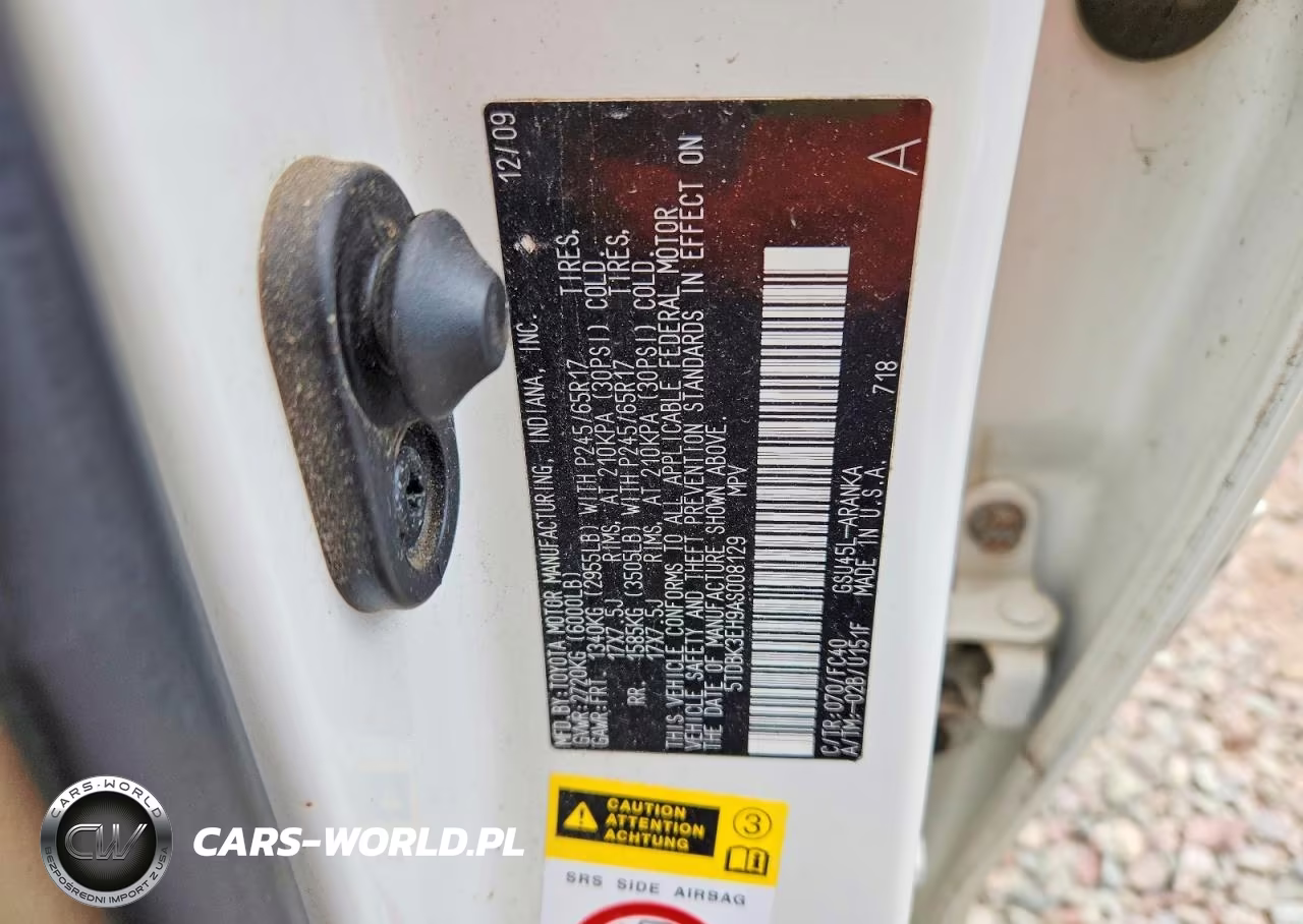 2010 Toyota Highlander Base VIN:5TDBK3EH9AS008129 - 13