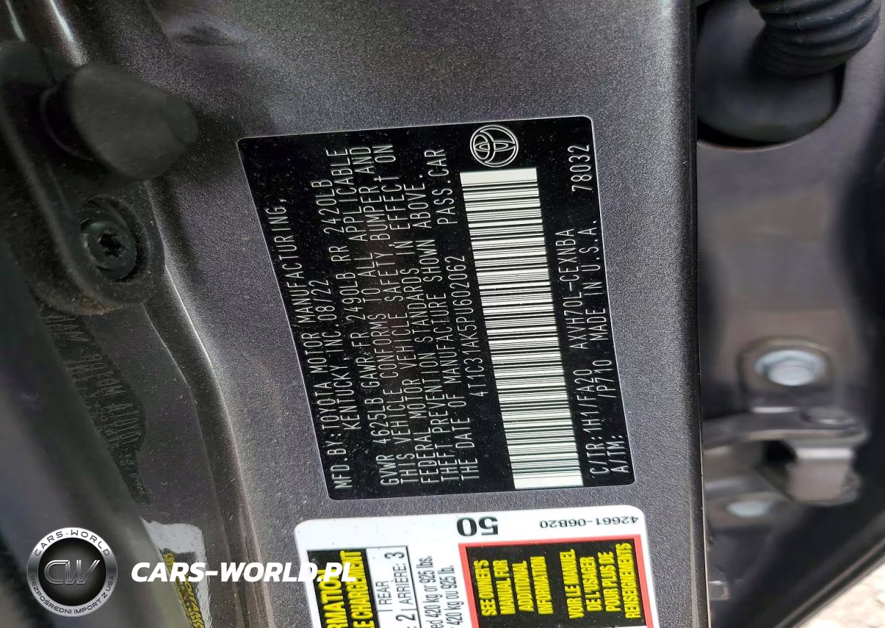 2023 Toyota Camry Le VIN:4T1C31AK5PU602062 - 12