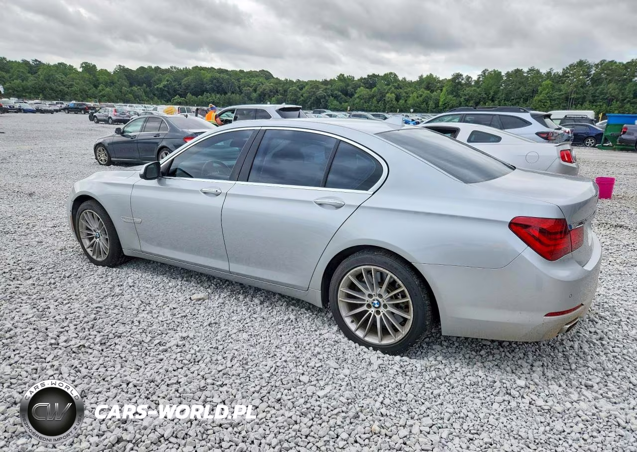 2013 BMW 750 I VIN:WBAYA8C55DD228027 - 2