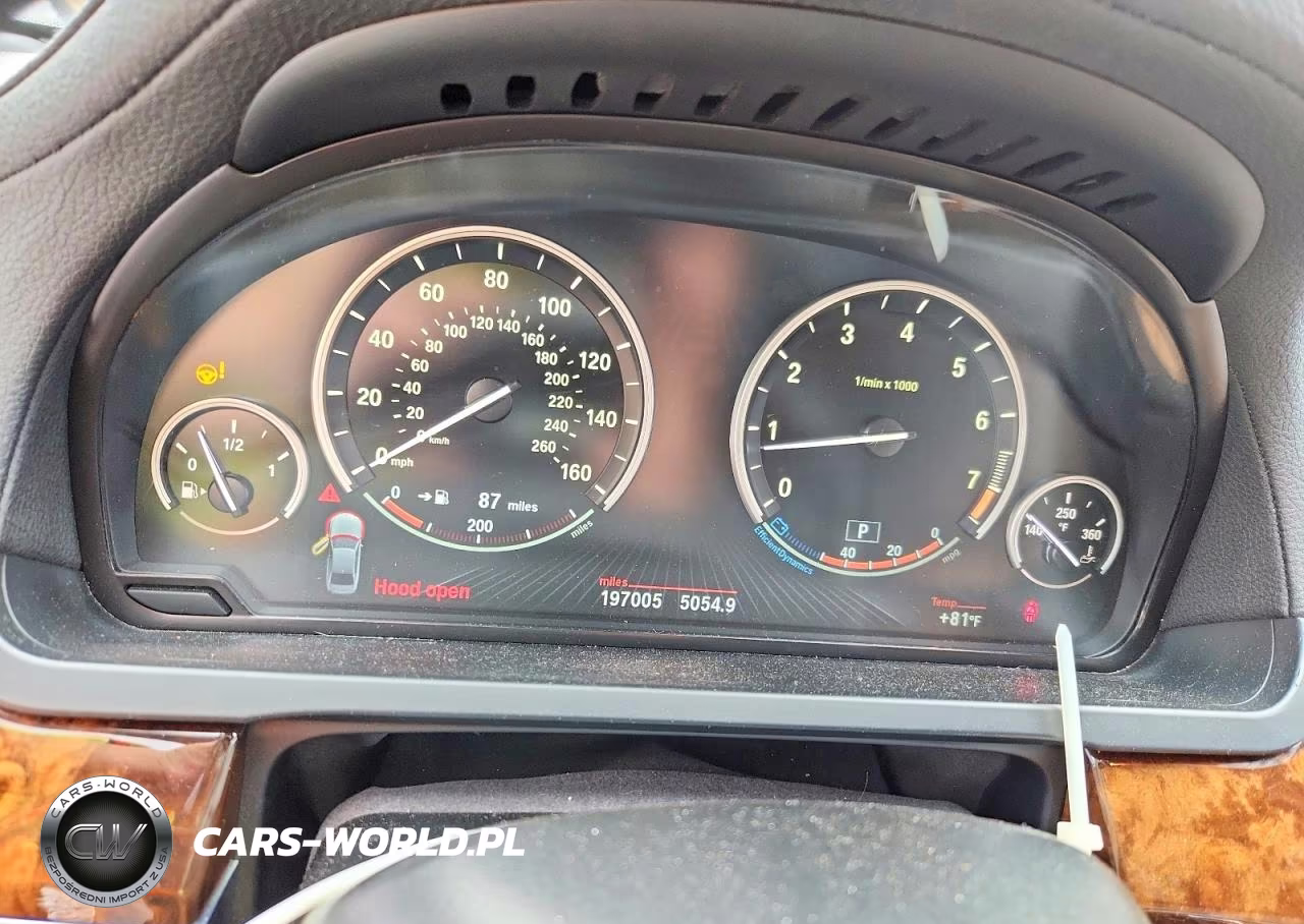 2013 BMW 750 I VIN:WBAYA8C55DD228027 - 9