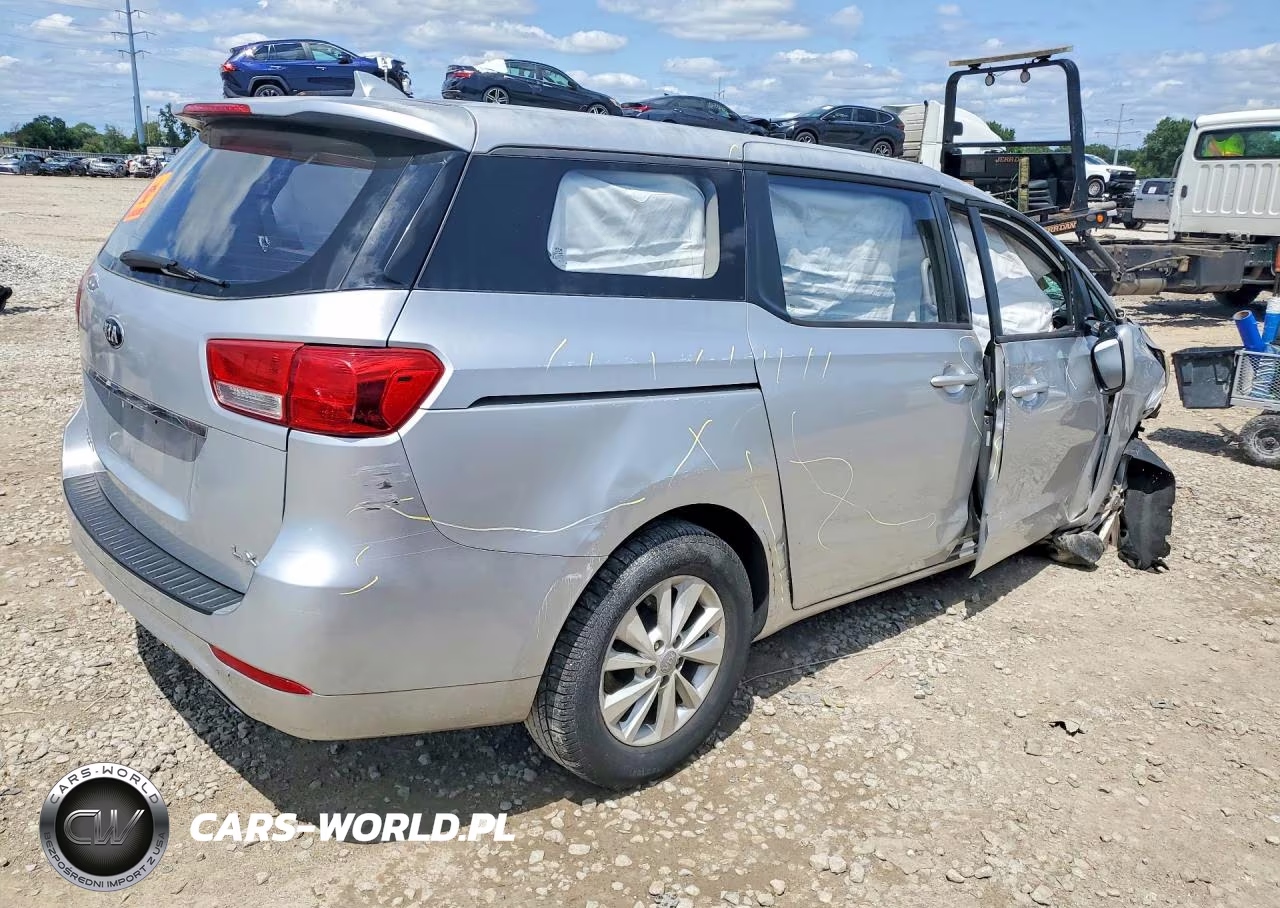 2016 Kia Sedona L VIN:KNDMA5C1XG6102221 - 3