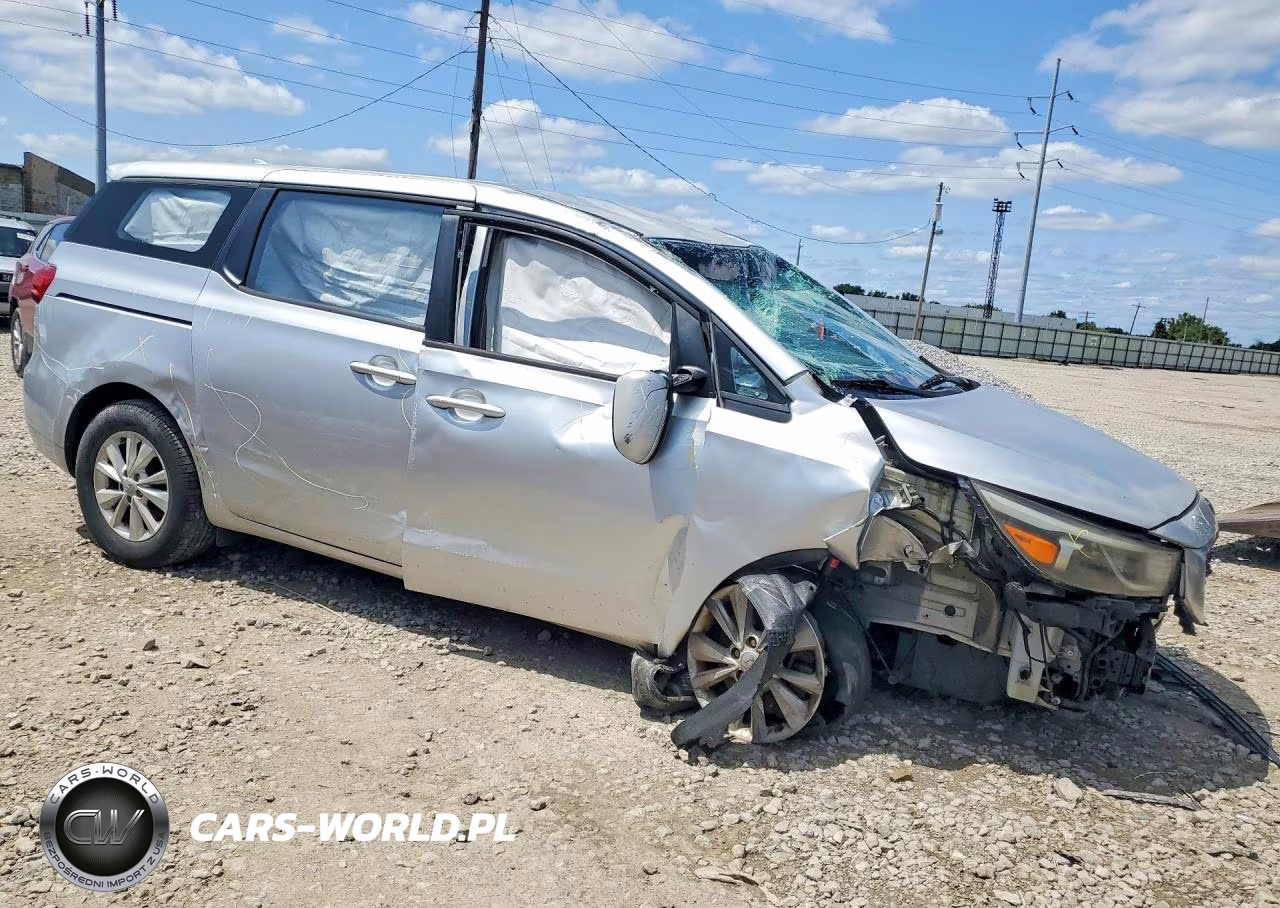 2016 Kia Sedona L VIN:KNDMA5C1XG6102221 - 4