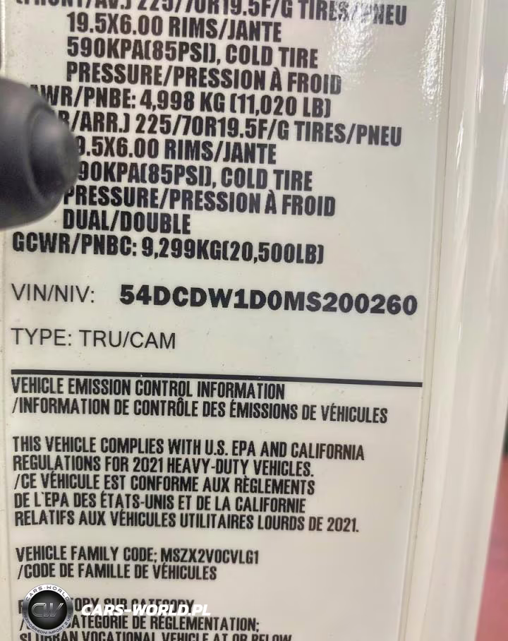 2021 Chevrolet 4500 Box Truck VIN:54DCDW1D0MS200260 - 10