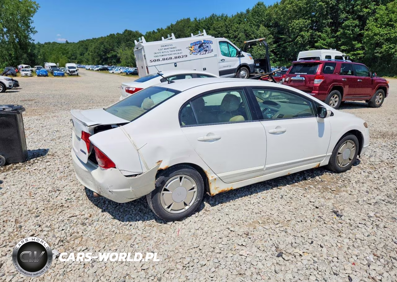 2008 Honda Civic Hybrid VIN:JHMFA36218S019351 - 3