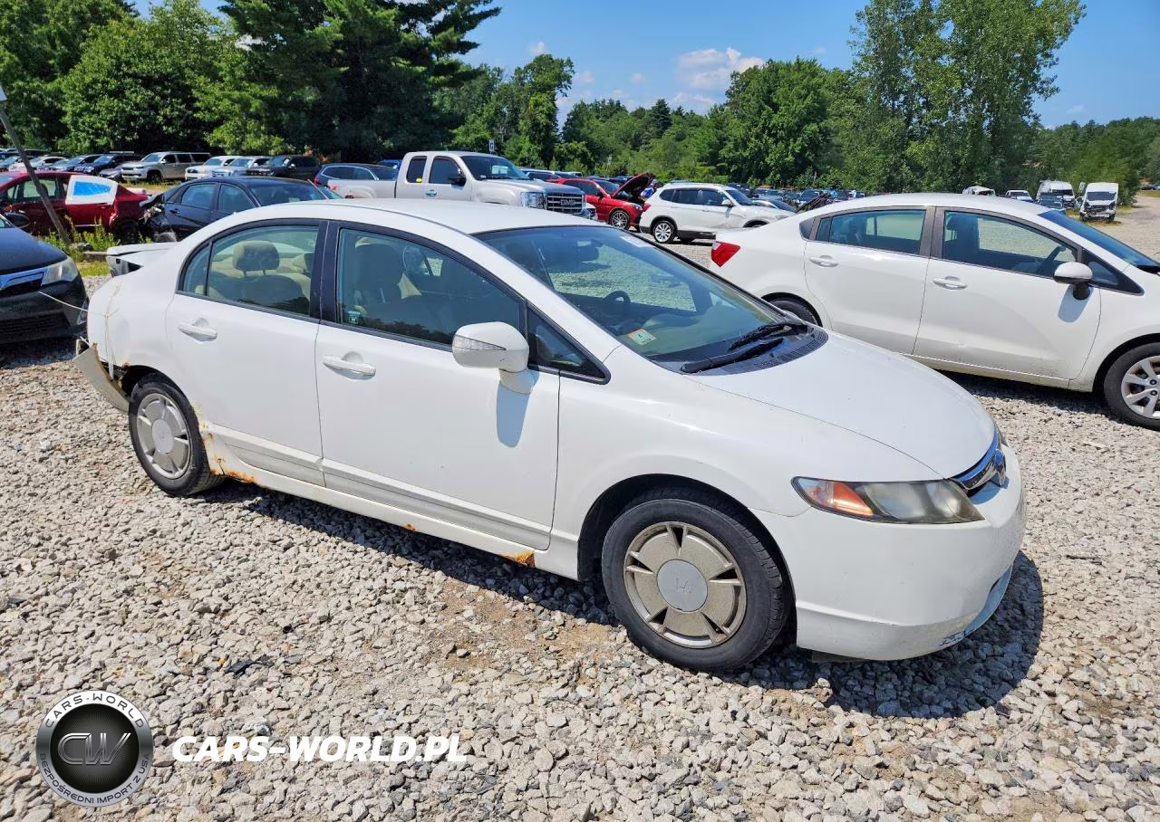 2008 Honda Civic Hybrid VIN:JHMFA36218S019351 - 4