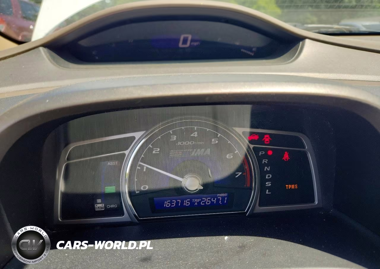 2008 Honda Civic Hybrid VIN:JHMFA36218S019351 - 9