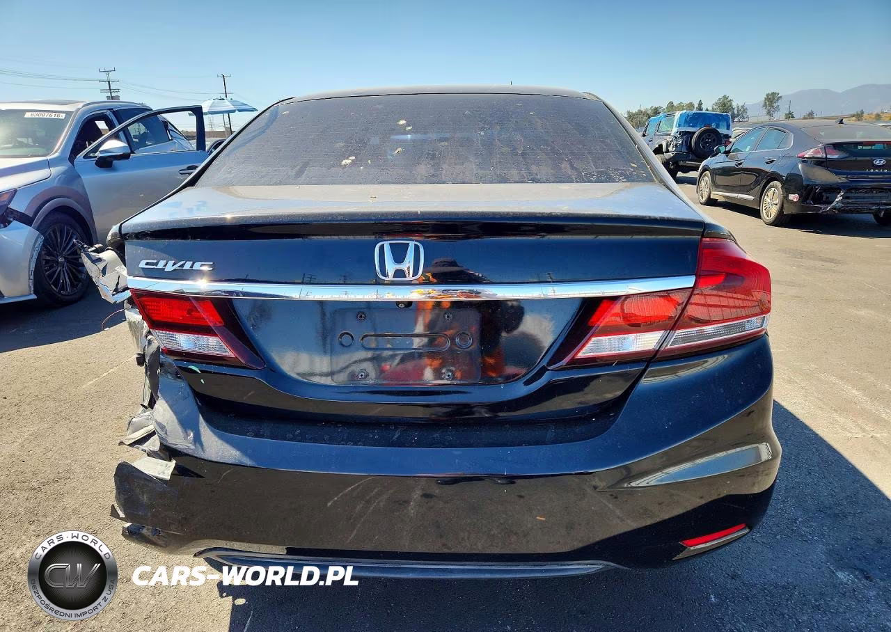 2013 Honda Civic Lx VIN:19XFB2F50DE295682 - 6