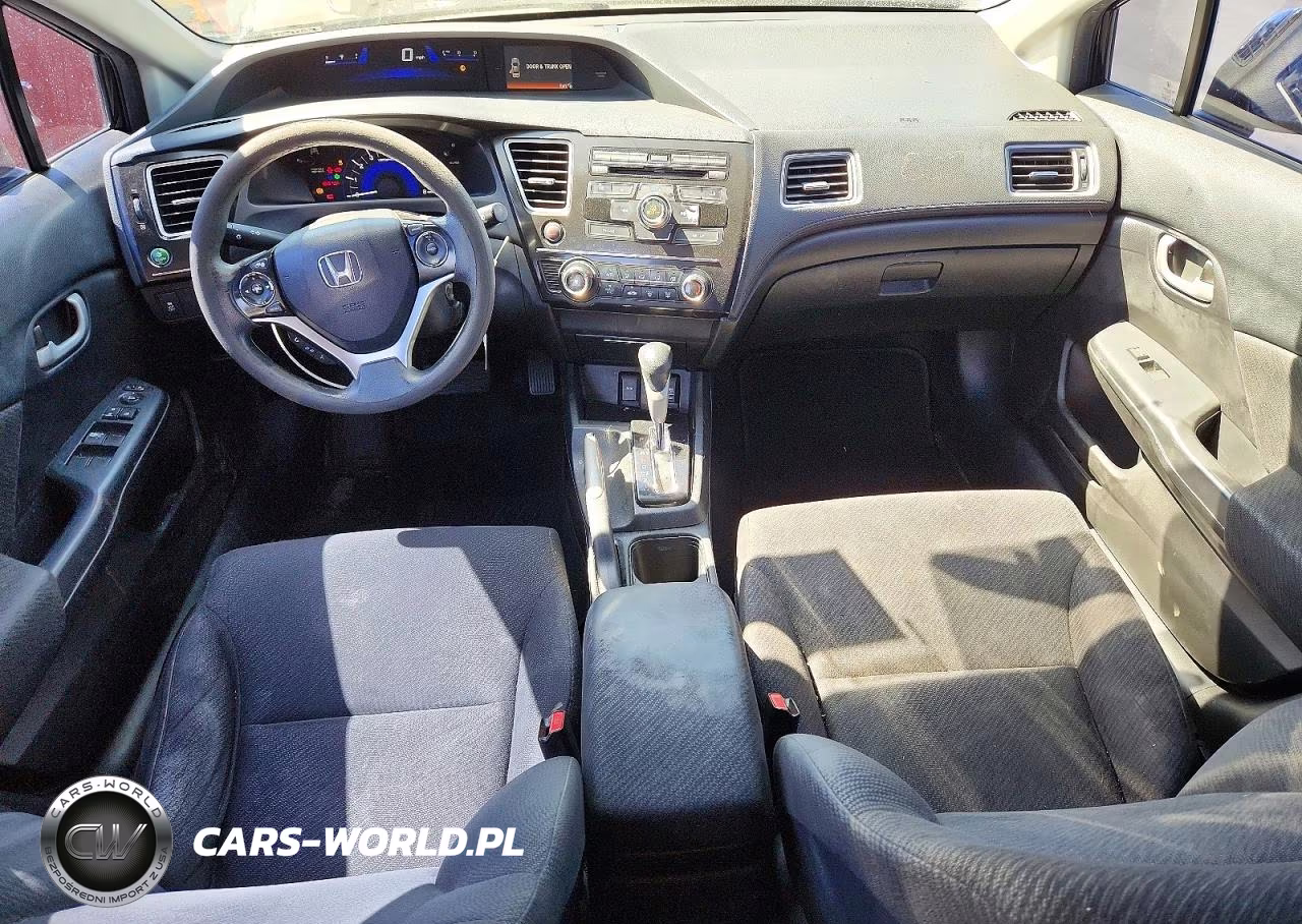 2013 Honda Civic Lx VIN:19XFB2F50DE295682 - 8