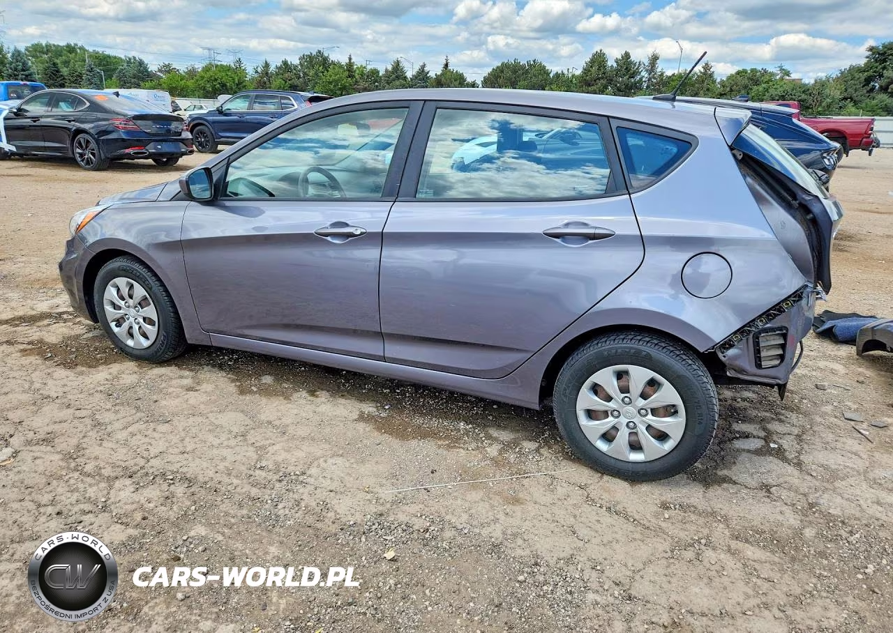 2017 Hyundai Accent Se VIN:KMHCT5AE8HU321523 - 2