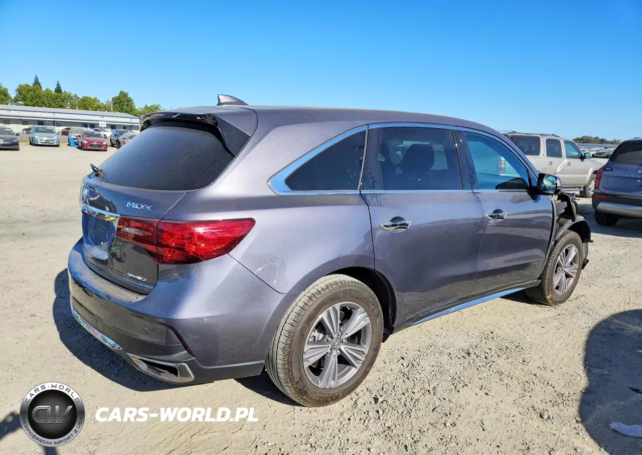 2019 Acura Mdx VIN:5J8YD4H34KL022390 - 3