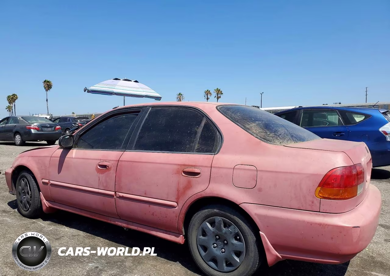 1998 Honda Civic Lx VIN:1HGEJ6676WL035886 - 2
