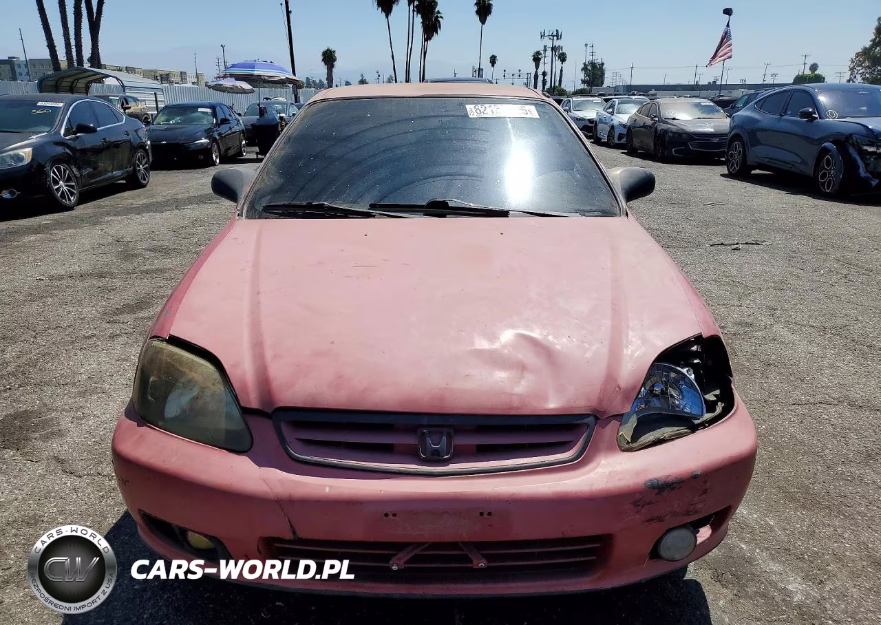 1998 Honda Civic Lx VIN:1HGEJ6676WL035886 - 5
