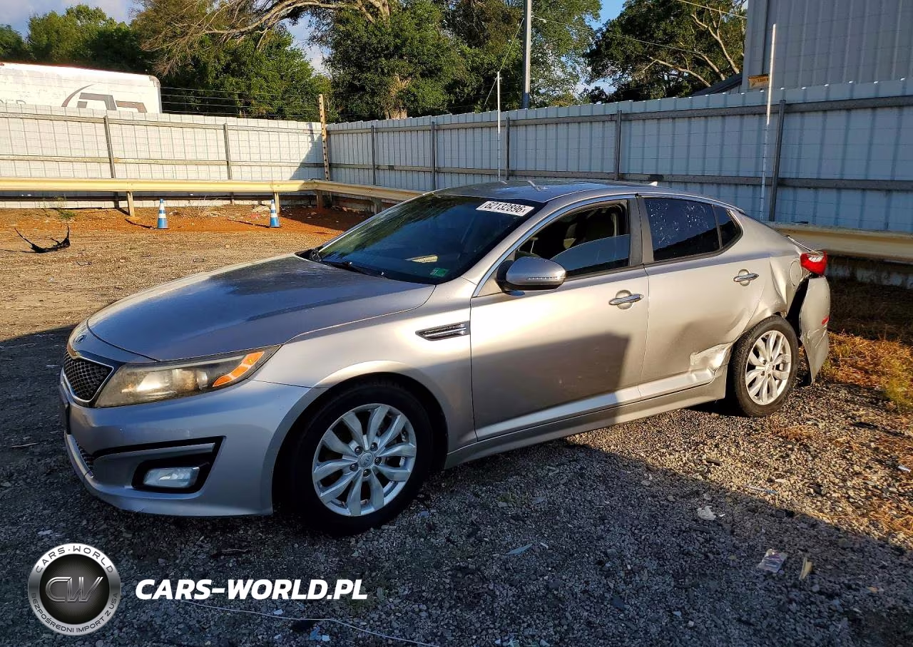 2015 Kia Optima Lx VIN:5XXGM4A79FG476695 - 1