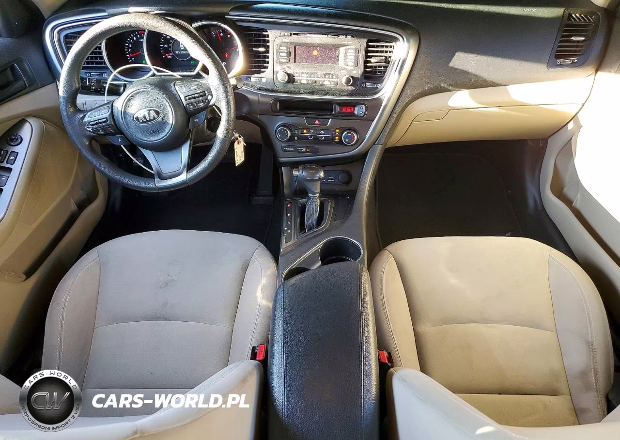 2015 Kia Optima Lx VIN:5XXGM4A79FG476695 - 8