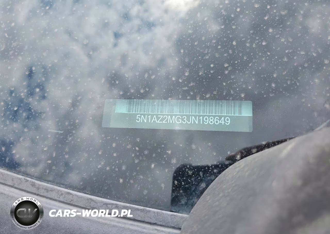 2018 Nissan Murano Platinum VIN:5N1AZ2MG3JN198649 - 14