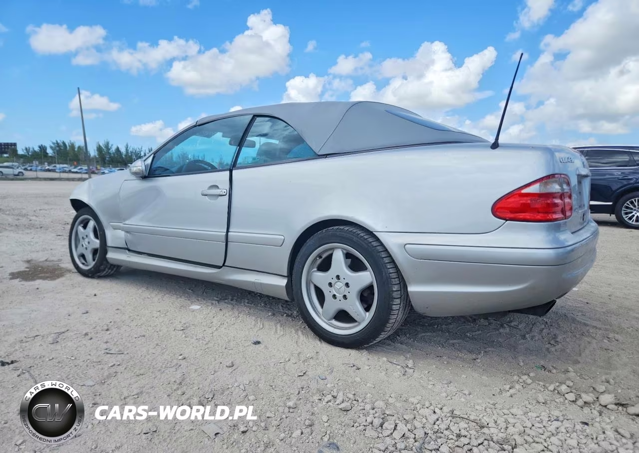 2000 Mercedes-Benz Clk 430 VIN:WDBLK70G1YT031621 - 2