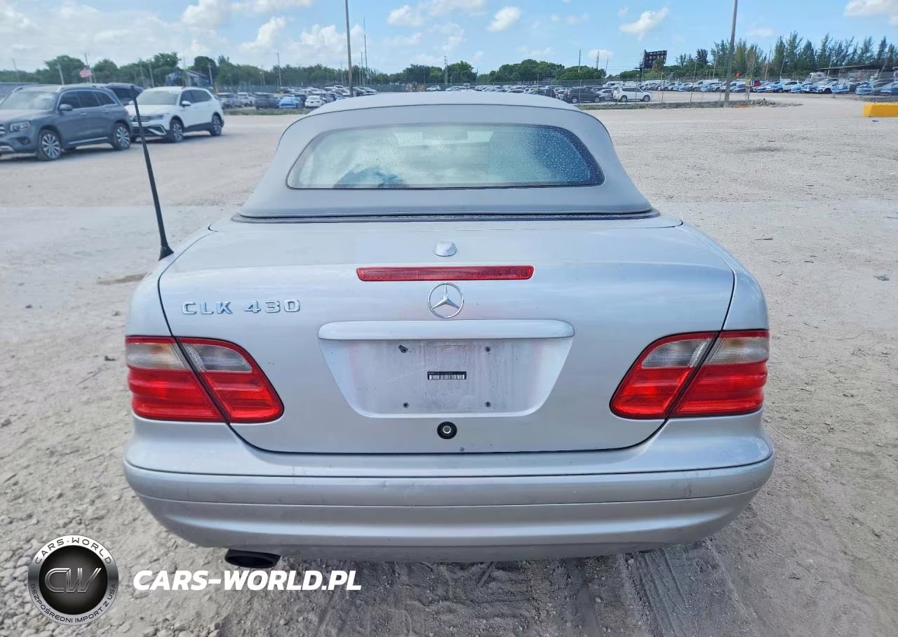 2000 Mercedes-Benz Clk 430 VIN:WDBLK70G1YT031621 - 6