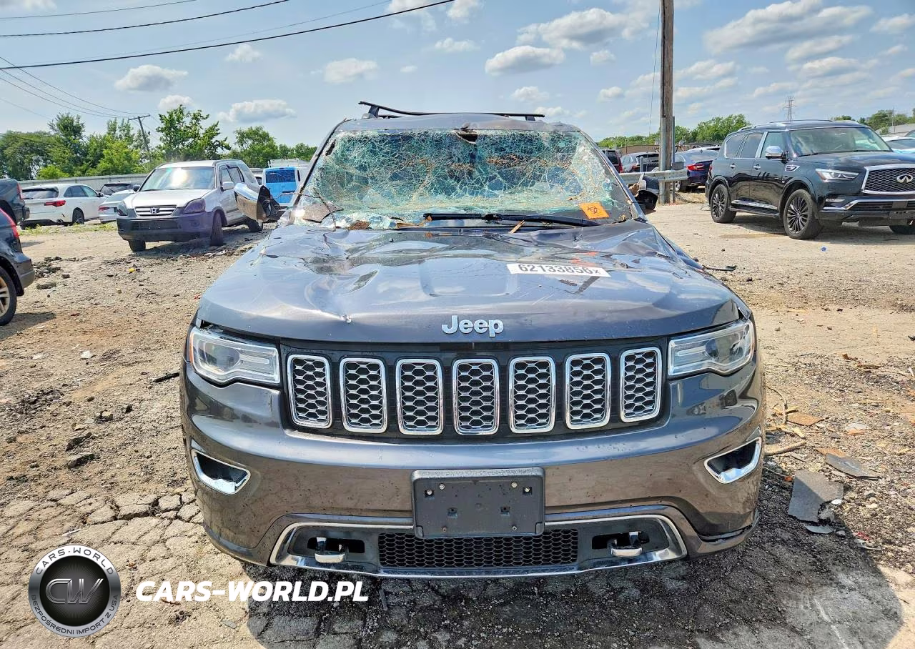 2017 Jeep Grand Cherokee Overland VIN:1C4RJFCG0HC942253 - 5