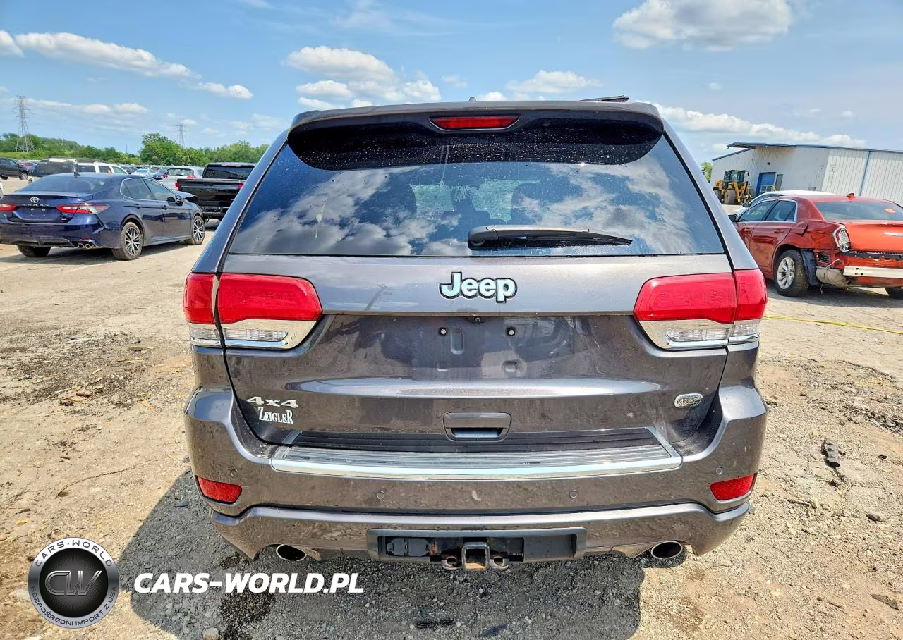 2017 Jeep Grand Cherokee Overland VIN:1C4RJFCG0HC942253 - 6