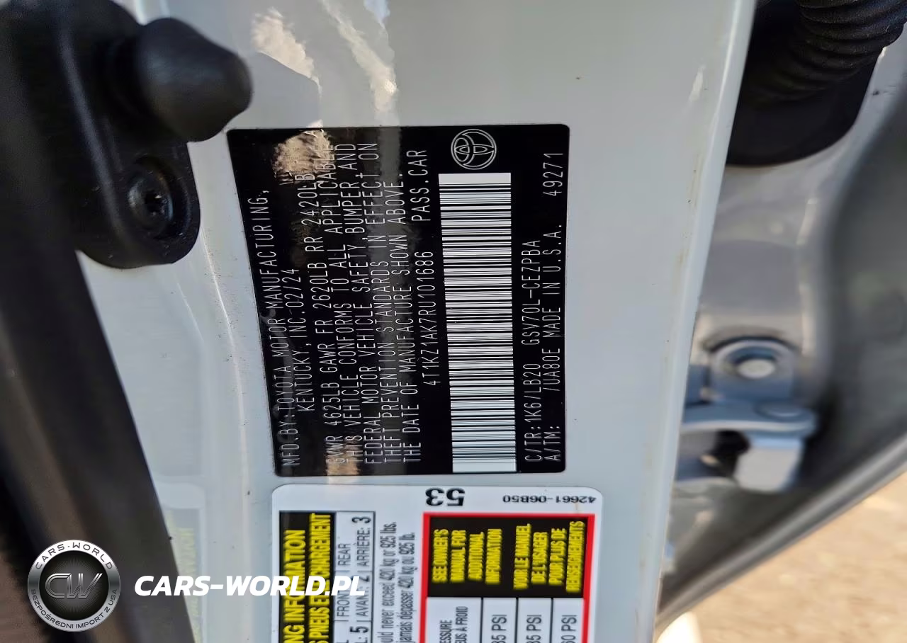 2024 Toyota Camry Xse V6 VIN:4T1KZ1AK7RU101686 - 13