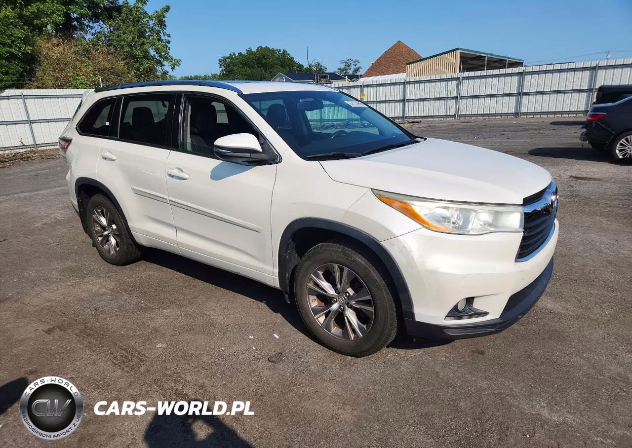 2014 Toyota Highlander Xle VIN:5TDJKRFHXES029526 - 4
