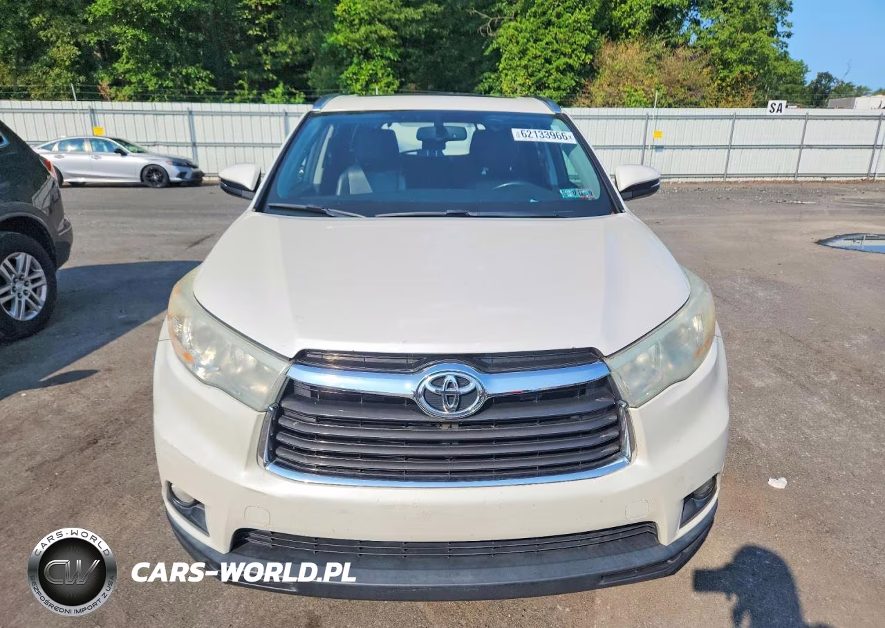 2014 Toyota Highlander Xle VIN:5TDJKRFHXES029526 - 5