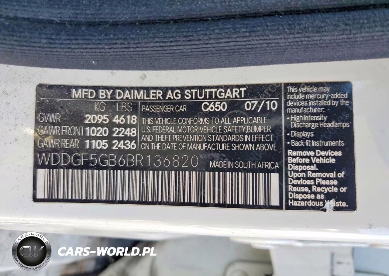 2011 Mercedes-Benz C 350 VIN:WDDGF5GB6BR136820 - 13
