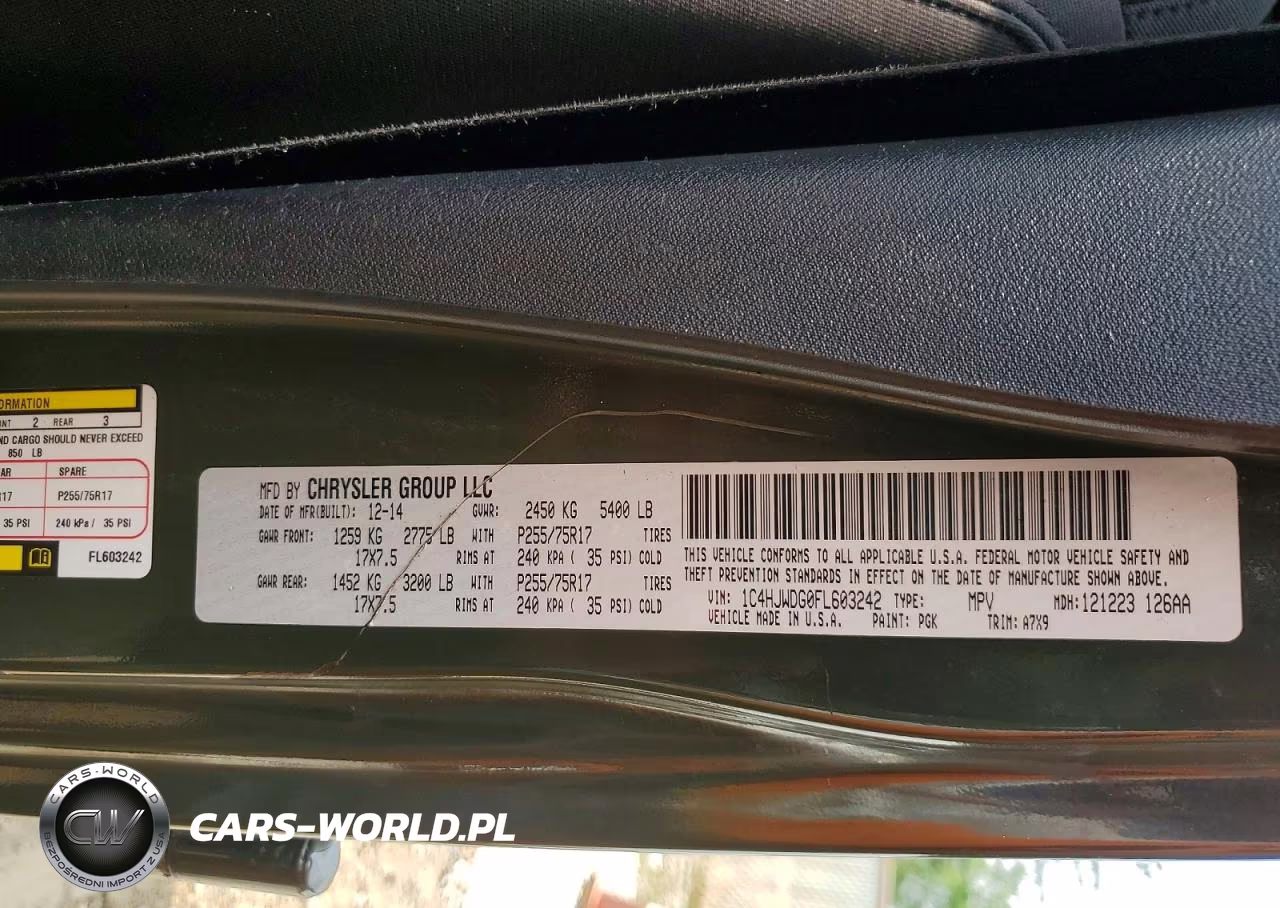 2015 Jeep Wrangler Unlimited Sport VIN:1C4HJWDG0FL603242 - 13
