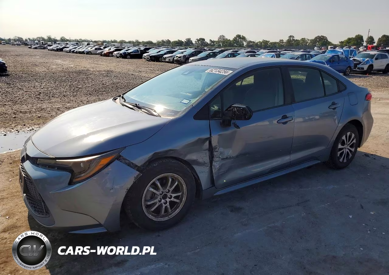 2022 Toyota Corolla Le VIN:JTDEAMDE7NJ049942 - 1