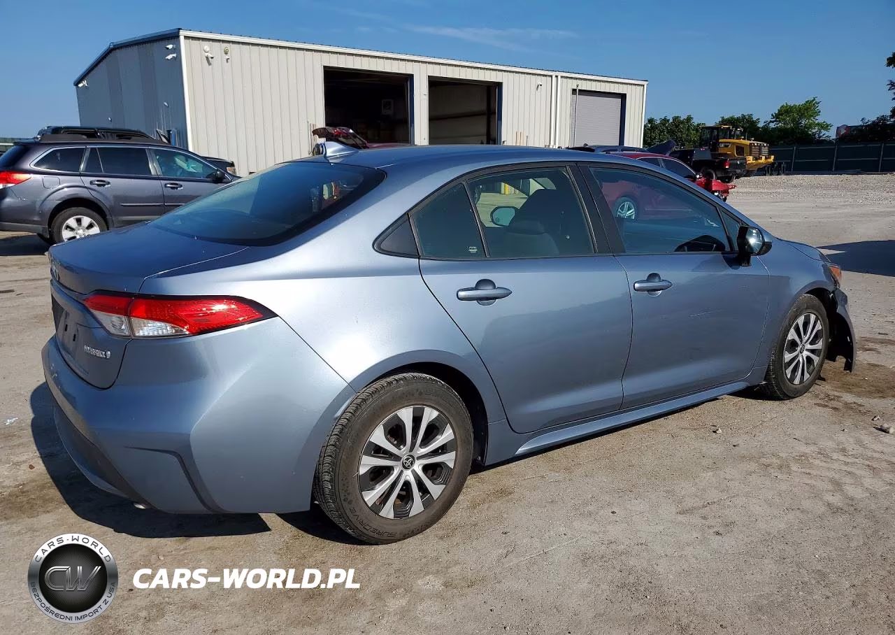 2022 Toyota Corolla Le VIN:JTDEAMDE7NJ049942 - 3