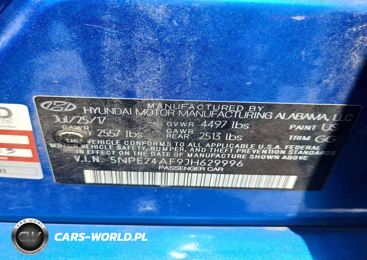 2018 Hyundai Sonata Se VIN:5NPE24AF9JH629996 - 12