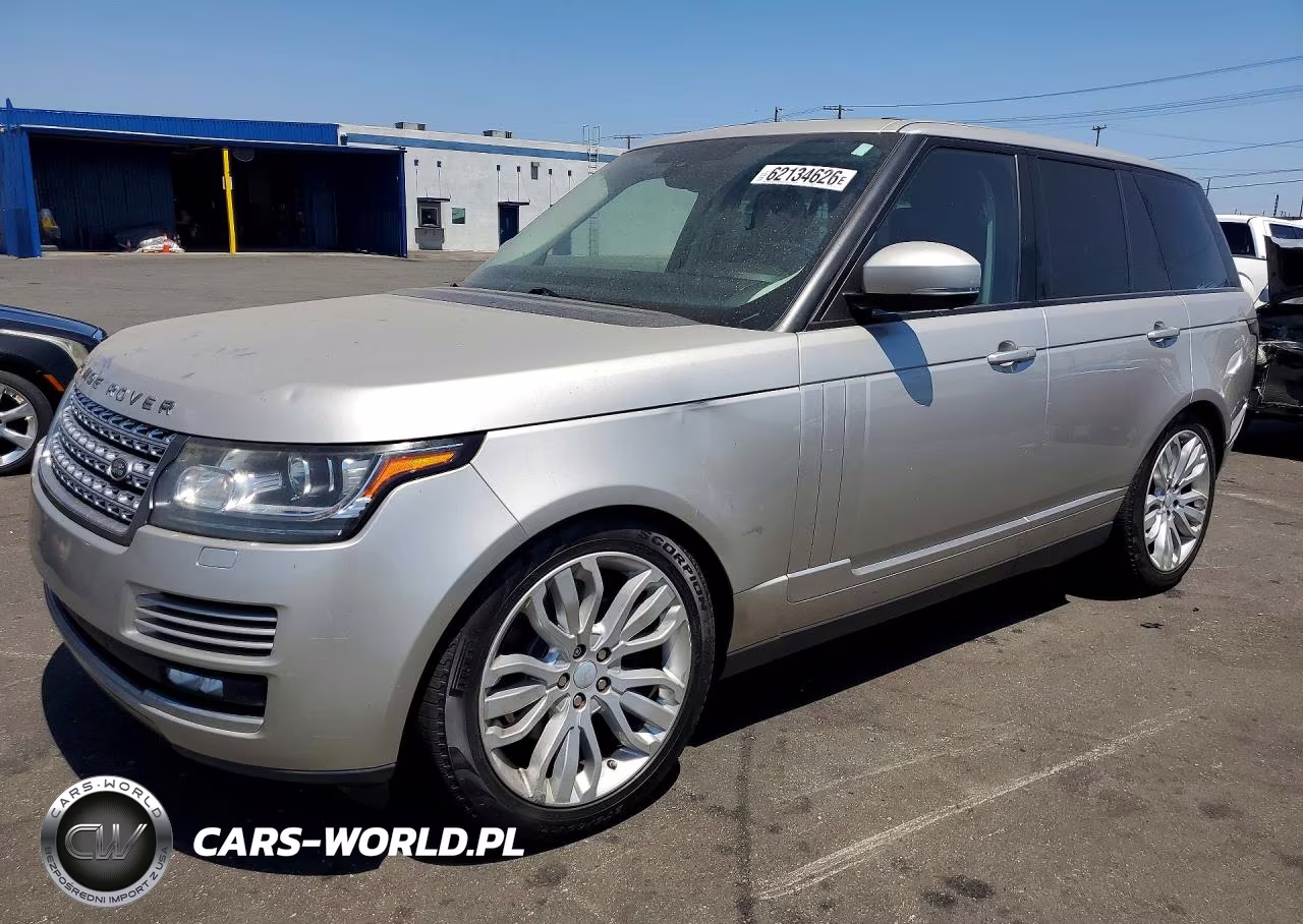 2016 Land Rover Range Rover Hse VIN:SALGS2KF4GA262476 - 1