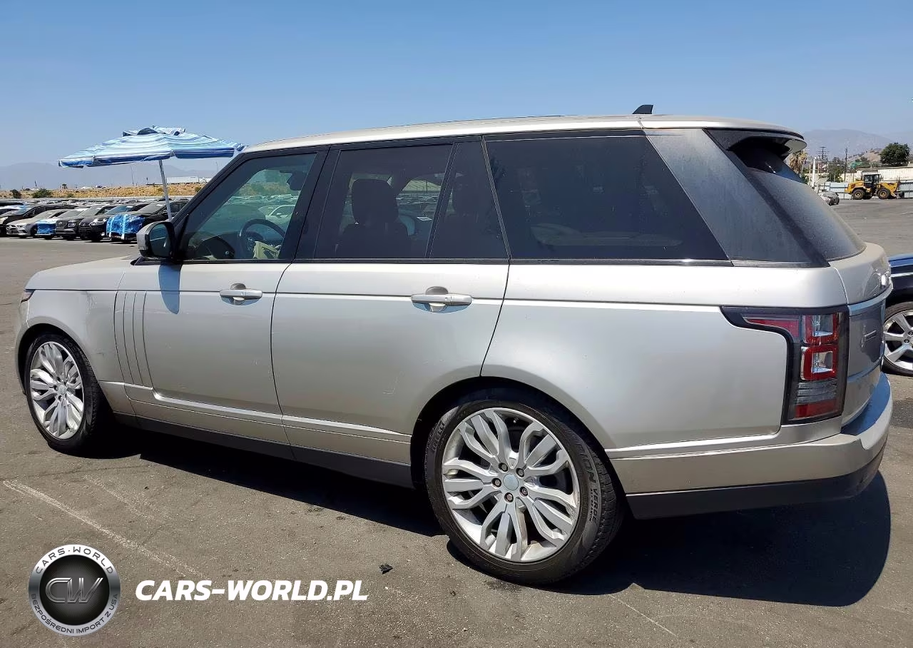 2016 Land Rover Range Rover Hse VIN:SALGS2KF4GA262476 - 2