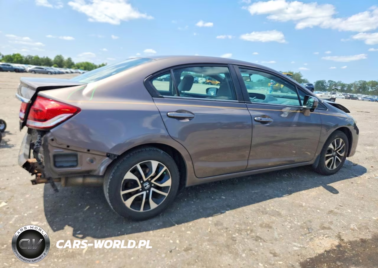 2014 Honda Civic Ex VIN:2HGFB2F88EH510890 - 3