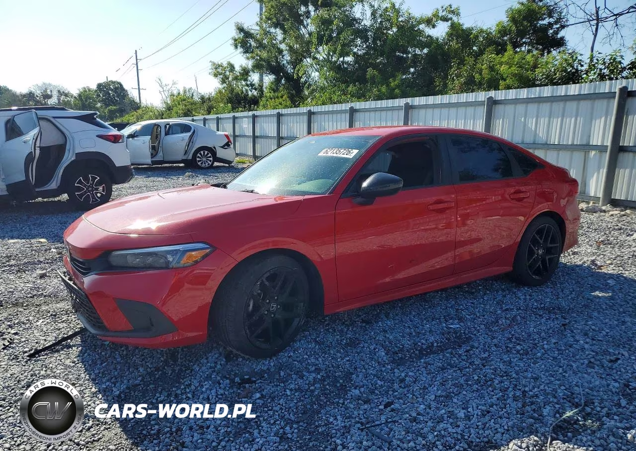 2022 Honda Civic Sport VIN:2HGFE2F54NH556729 - 1