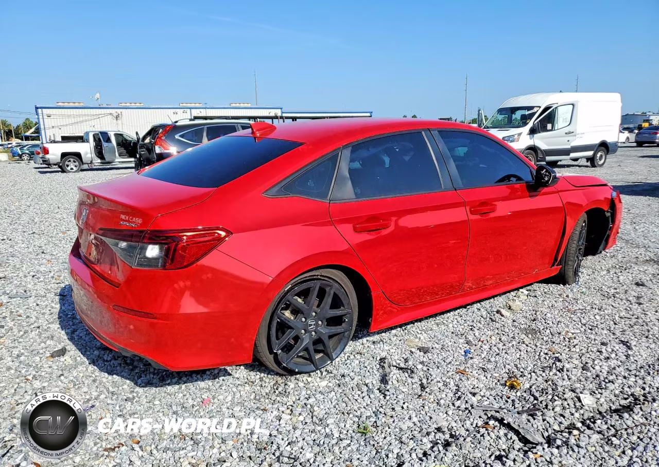 2022 Honda Civic Sport VIN:2HGFE2F54NH556729 - 3