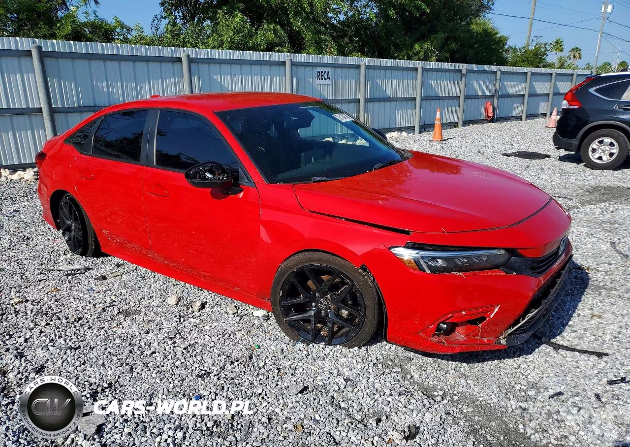 2022 Honda Civic Sport VIN:2HGFE2F54NH556729 - 4