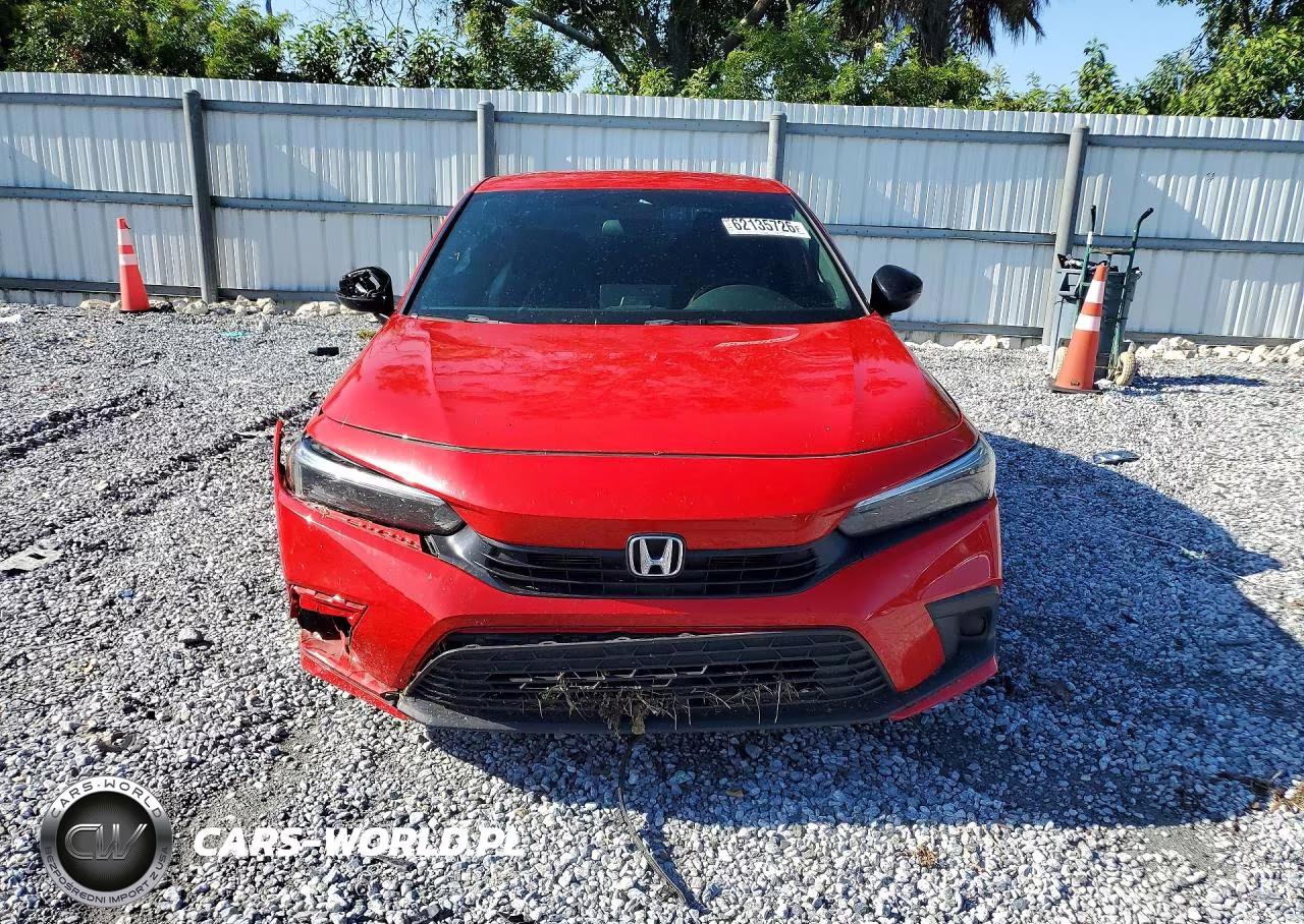 2022 Honda Civic Sport VIN:2HGFE2F54NH556729 - 5