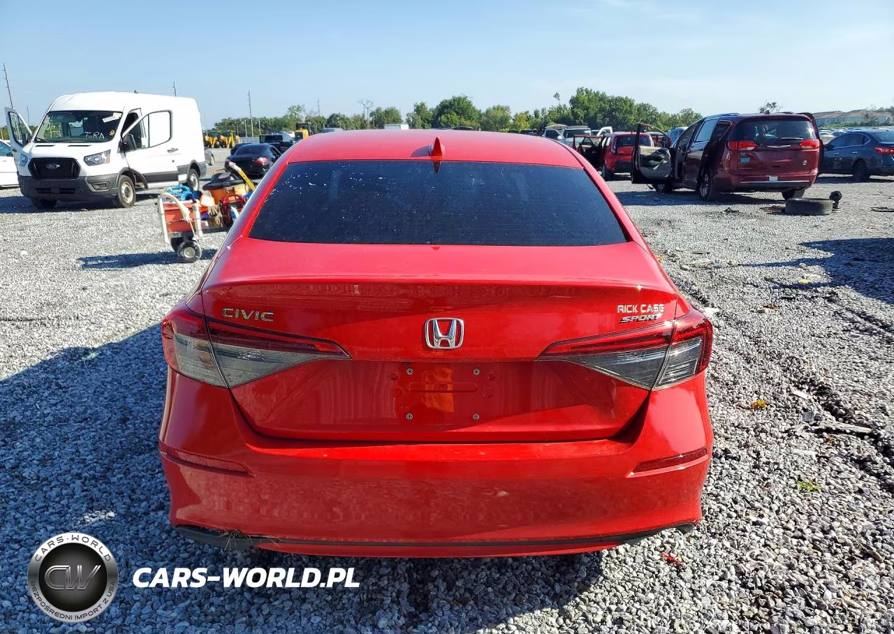 2022 Honda Civic Sport VIN:2HGFE2F54NH556729 - 6