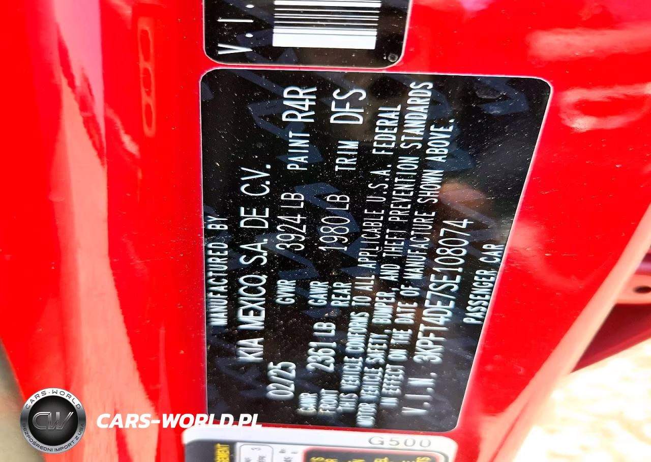 2025 Kia K4 Lxs VIN:3KPFT4DE7SE108074 - 12