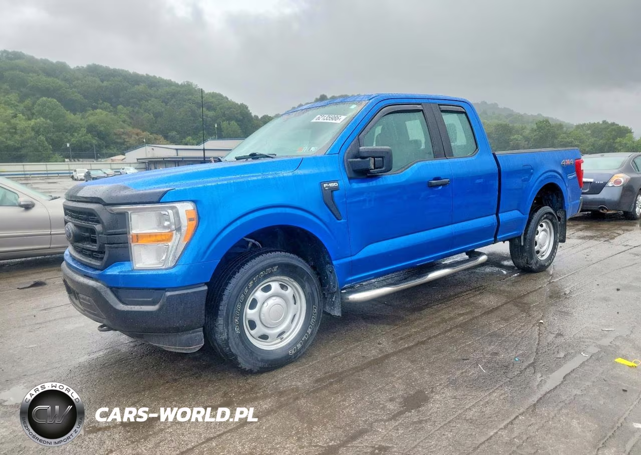 2021 Ford F150 Super Cab VIN:1FTFX1E88MFC43858 - 1