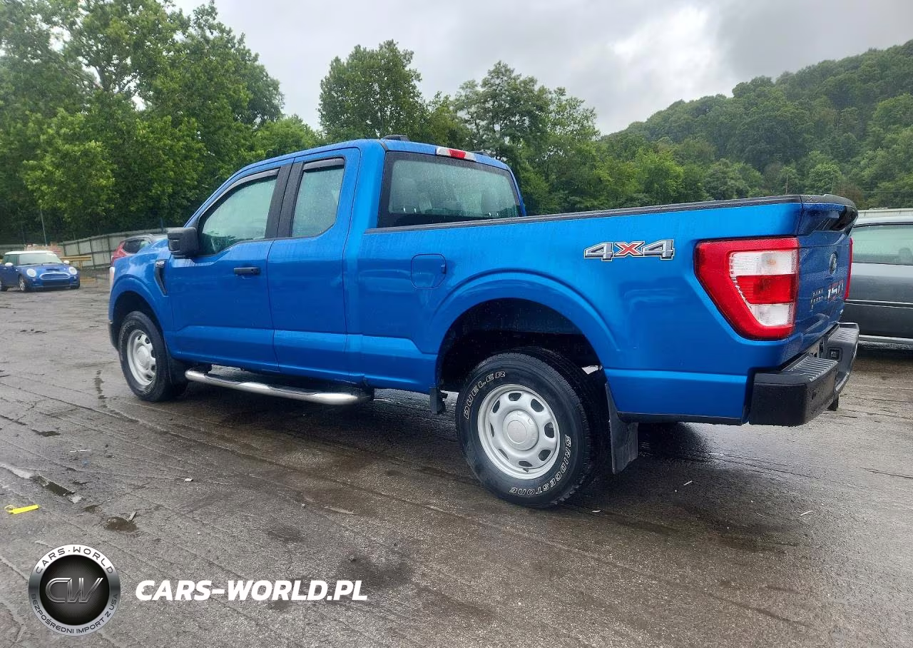 2021 Ford F150 Super Cab VIN:1FTFX1E88MFC43858 - 2