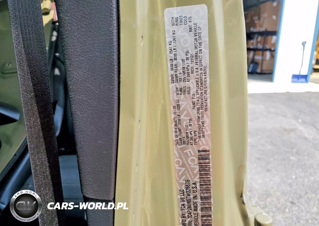 2026 Jeep Wrangler Sahara VIN:1C4PJXEN6TW226876 - 13