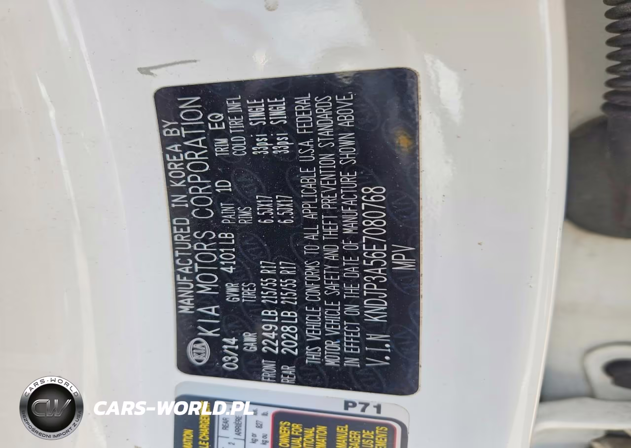 2014 Kia Soul + VIN:KNDJP3A56E7080768 - 13