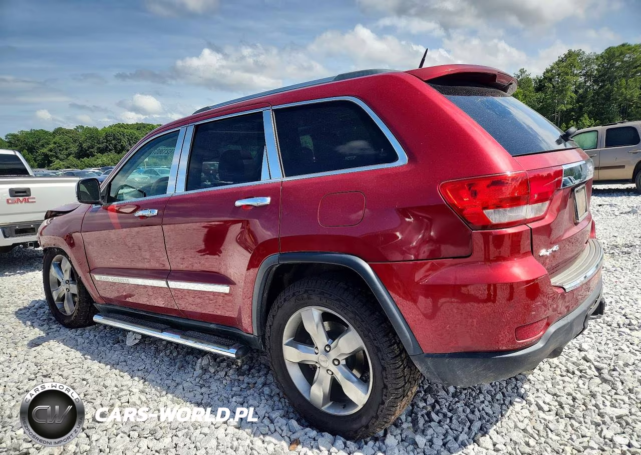 2013 Jeep Grand Cherokee Overland VIN:1C4RJFCT3DC524275 - 2