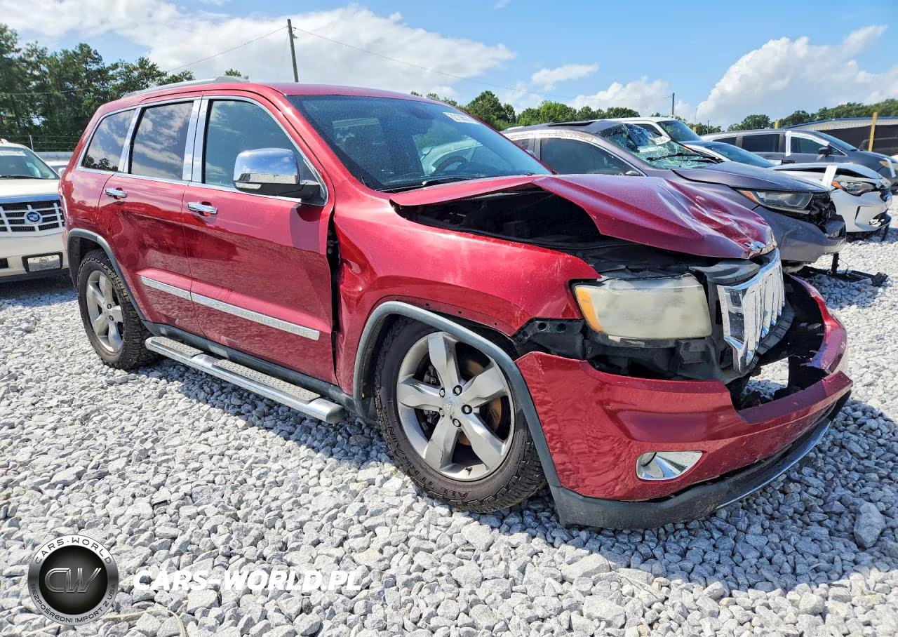 2013 Jeep Grand Cherokee Overland VIN:1C4RJFCT3DC524275 - 4