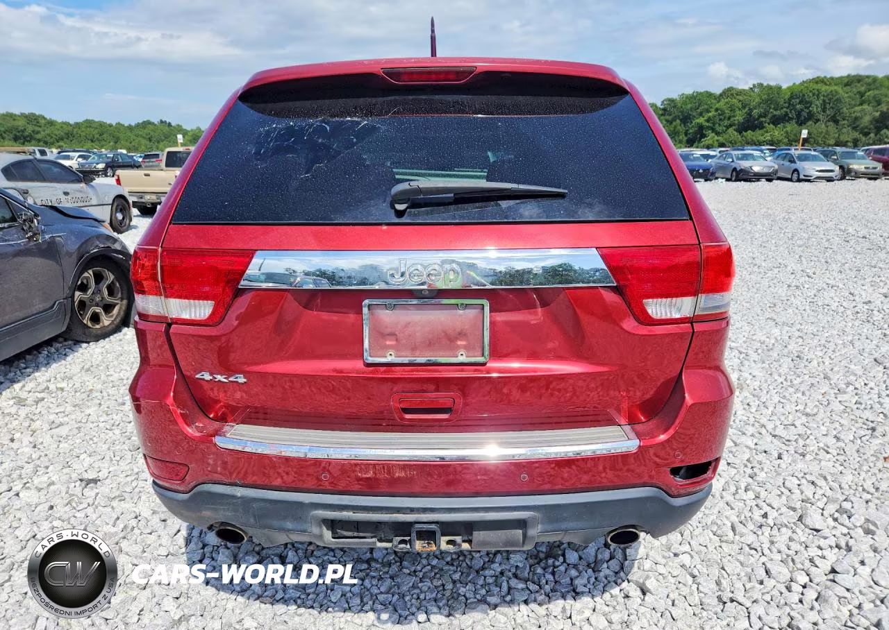 2013 Jeep Grand Cherokee Overland VIN:1C4RJFCT3DC524275 - 6